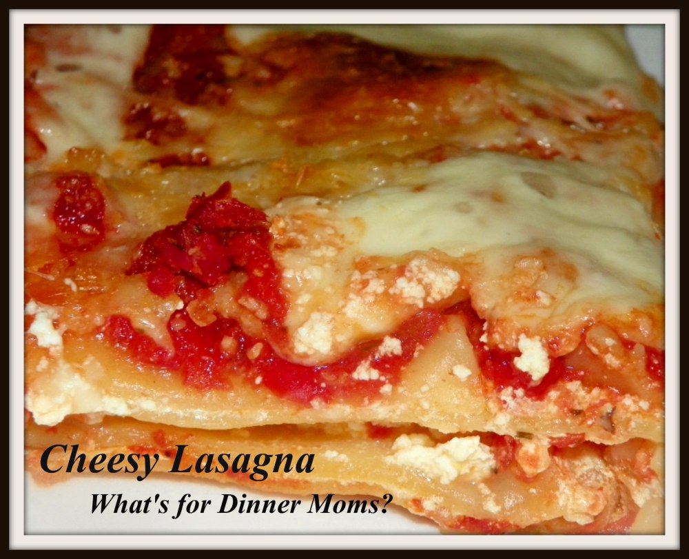 Cheesy Lasagna