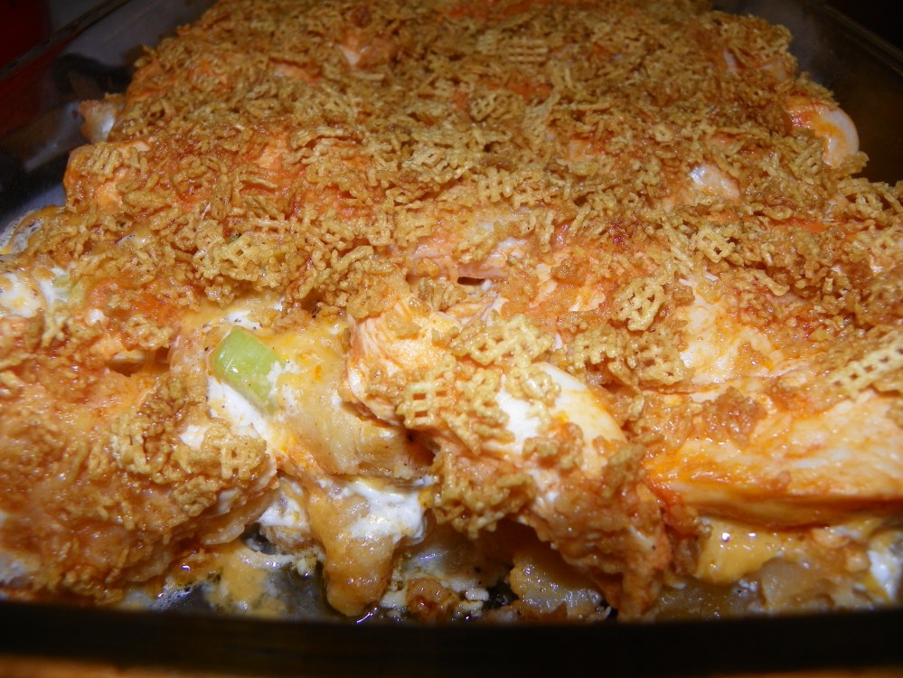 Buffalo Chicken Casserole