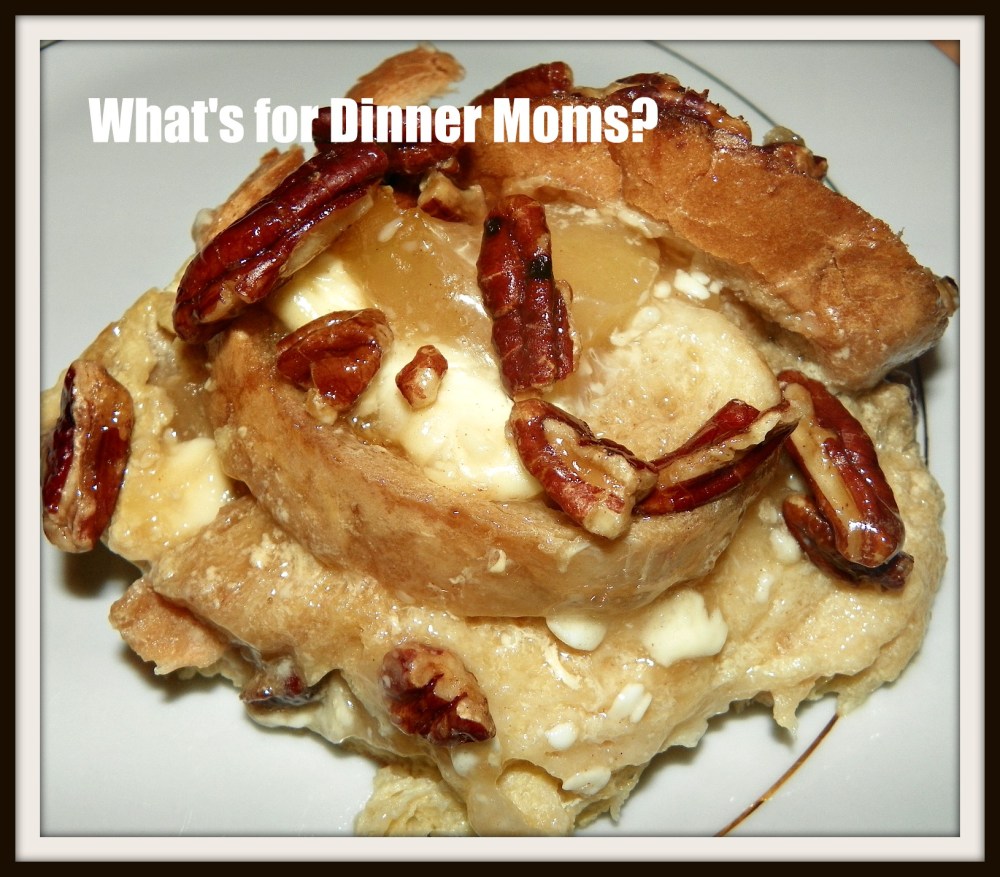 Apple Pie Praline French Toast Casserole Slice