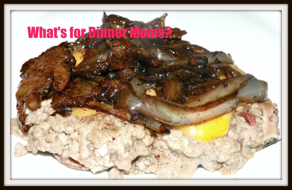 Bacon Cheeseburger with Balsamic Onion Jam