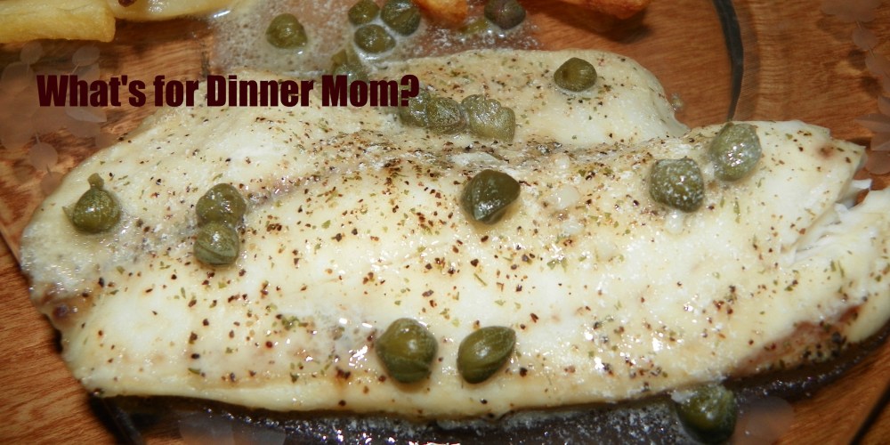 Tilapia with Lemon Butter Sauce