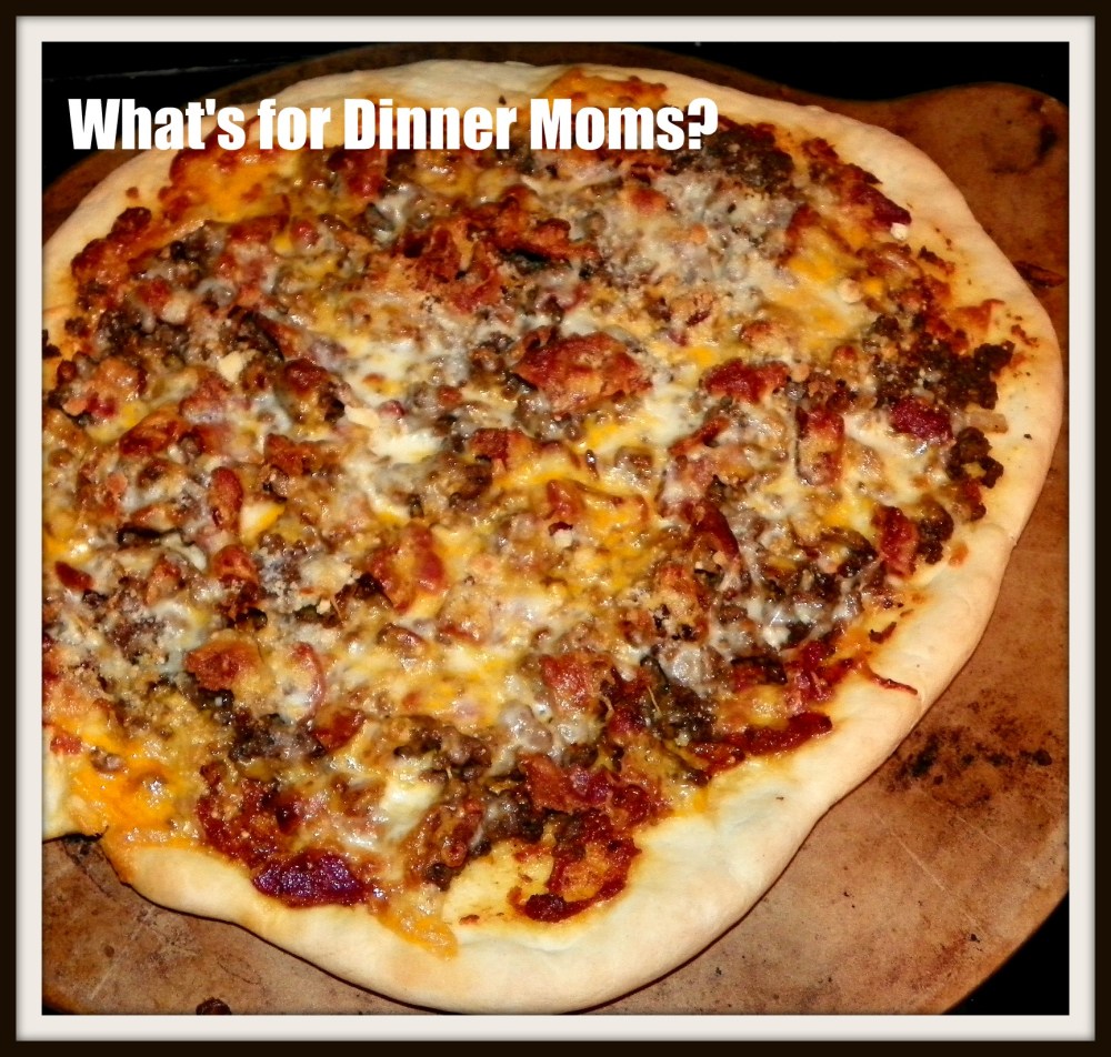 Bacon Cheeseburger Pizza