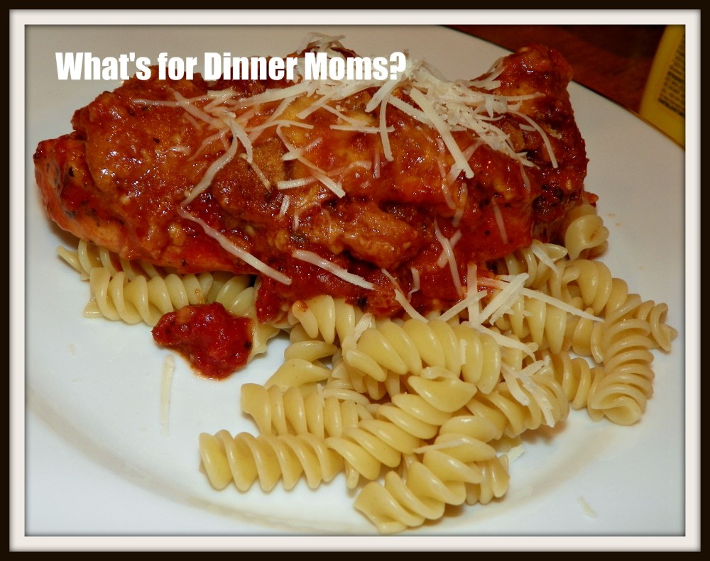 Chicken Parm Casserole Plated