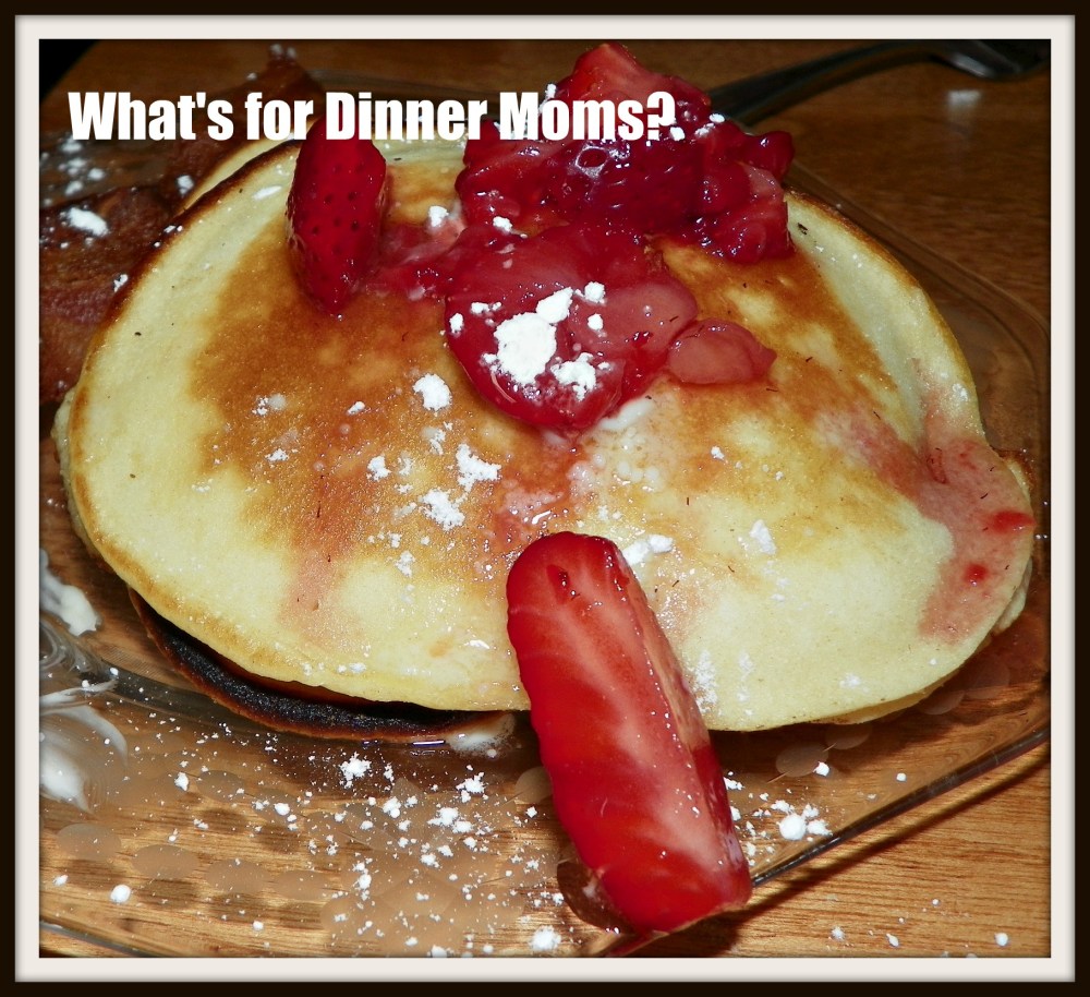 Joy of Cooking Pancakes with Strawberry Sauce