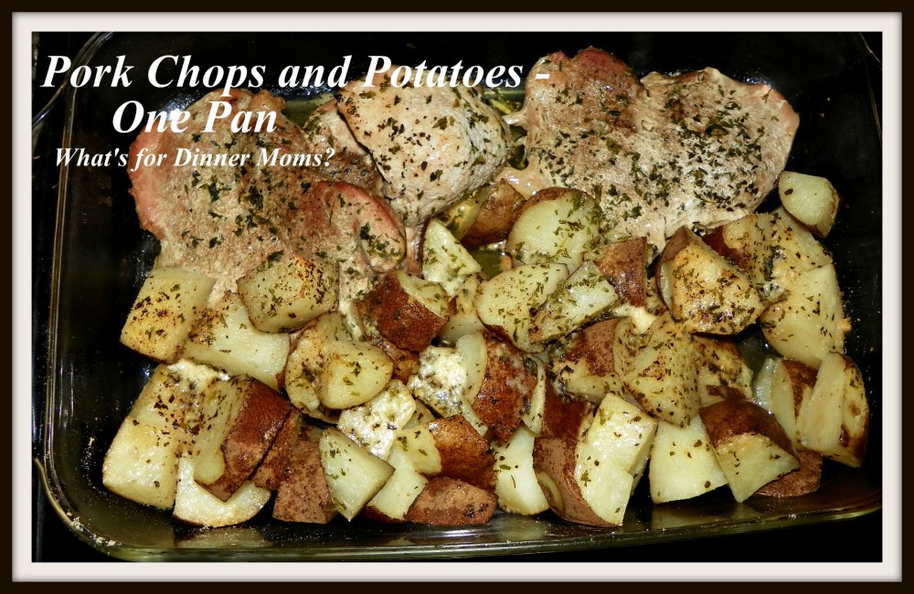 Pork Chops and Potatoes - One Pan