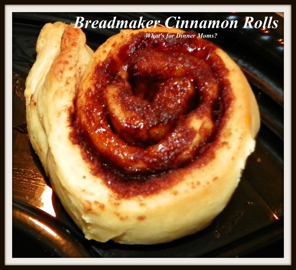 Unfrosted Breadmaker Cinnamon Roll