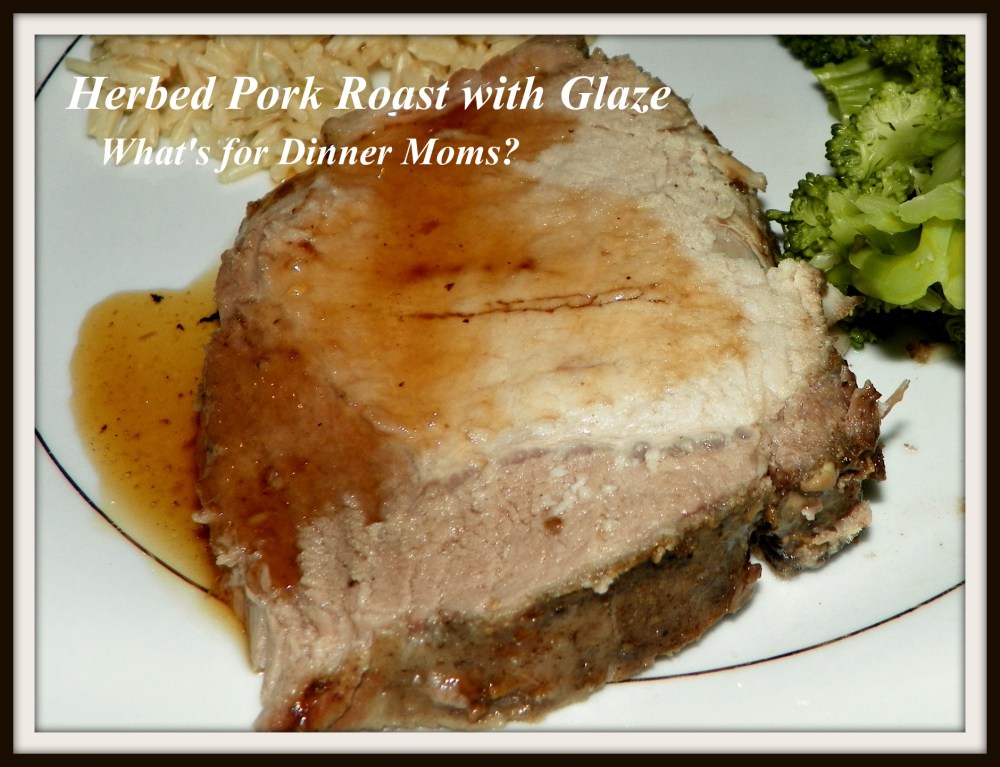 Herbed Pork Roast with Glaze