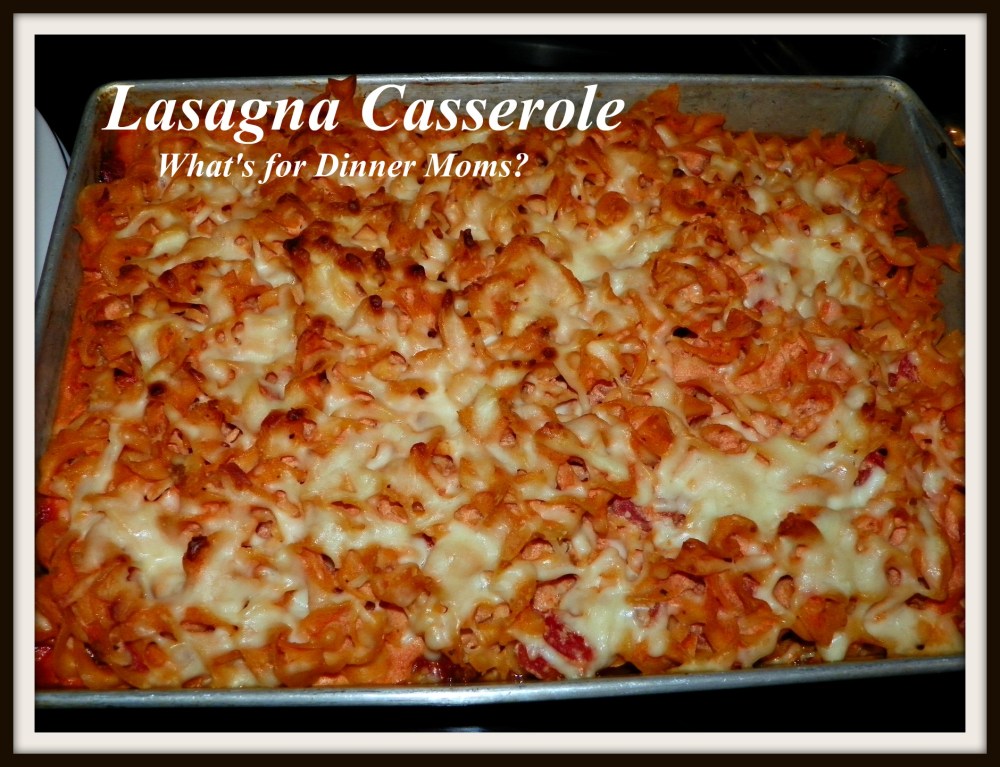 Lasagna Casserole - Pan