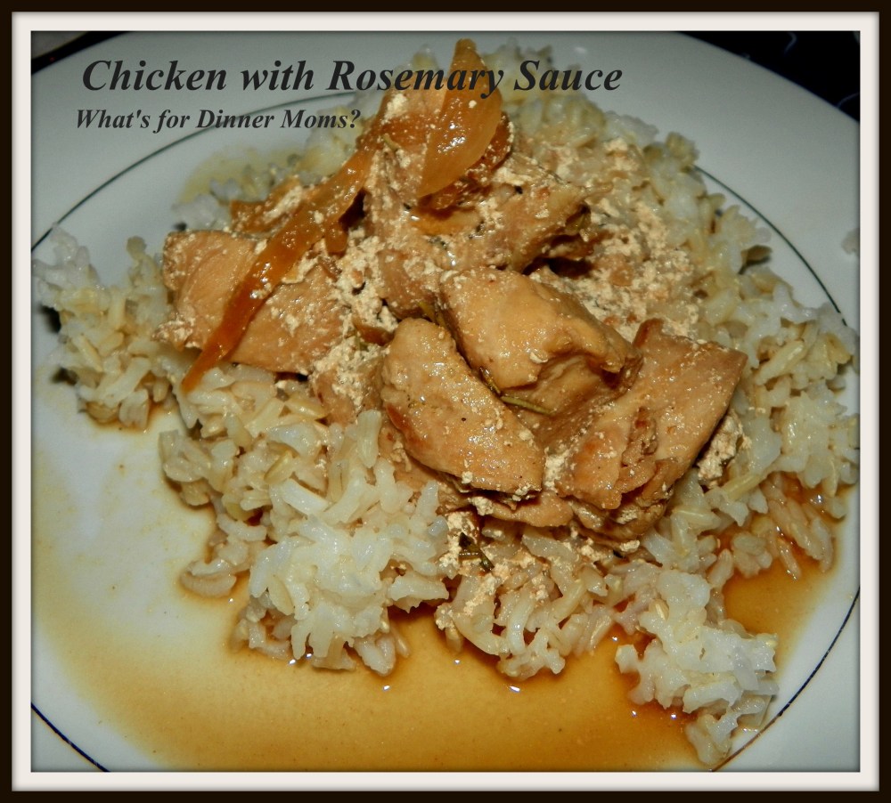 Chicken with Rosemary Sauce