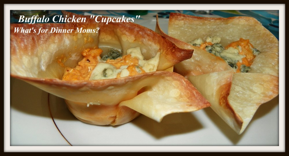 Buffalo Chicken Cupcakes - What's for Dinner Moms