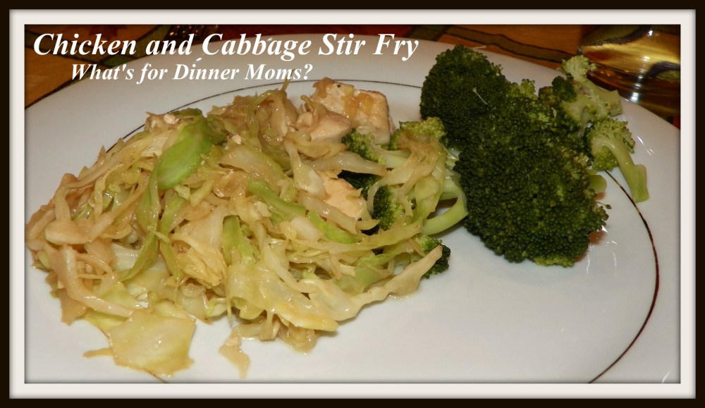 Chicken and Cabbage Stir Fry