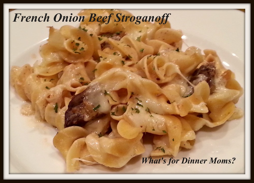 French Onion Beef Stroganoff