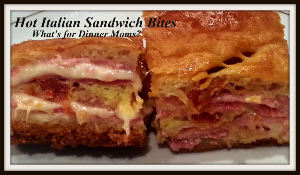 Hot Italian Sandwich Bites