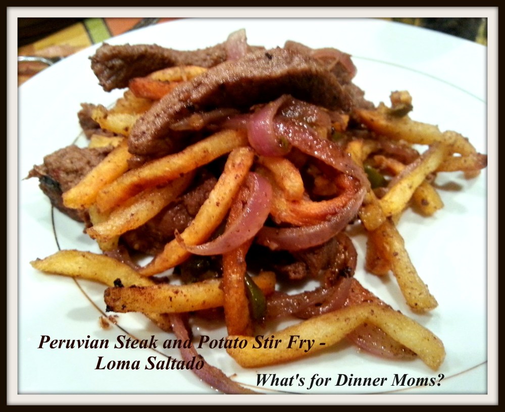 Peruvian Steak and Potato Stir Fry - Loma Saltado