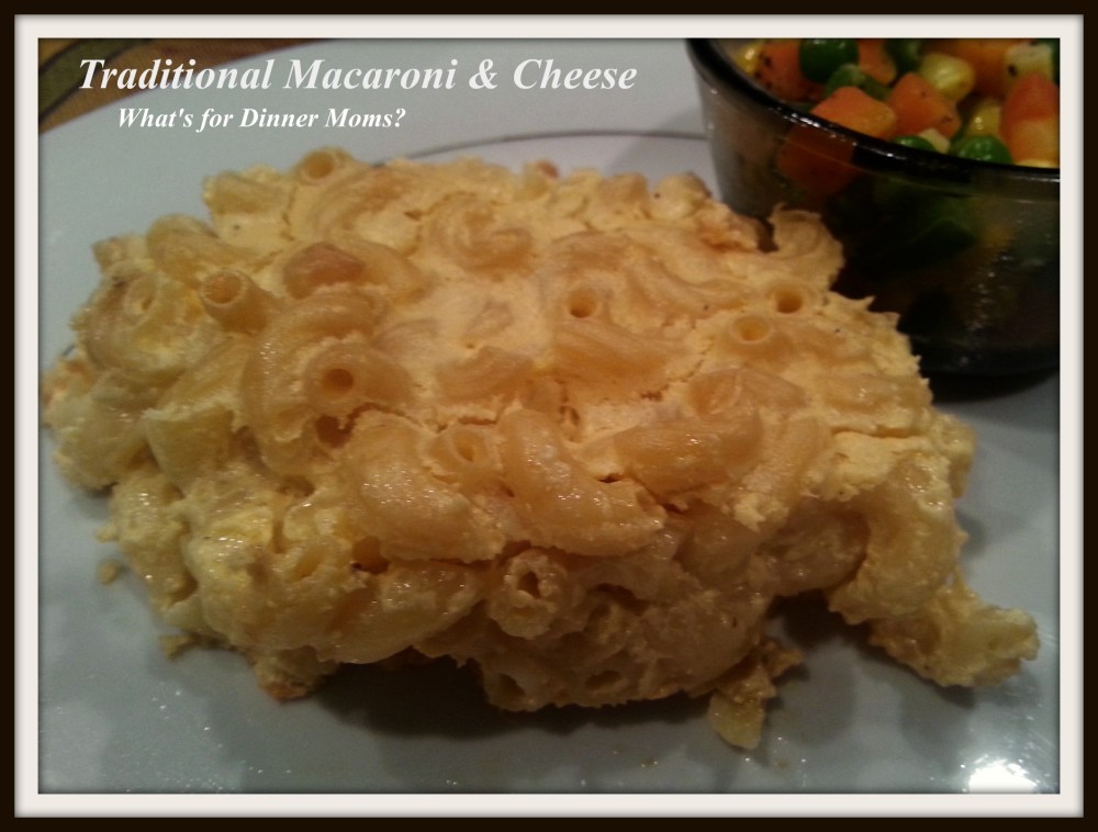 Traditional Macaroni and Cheese (plated)