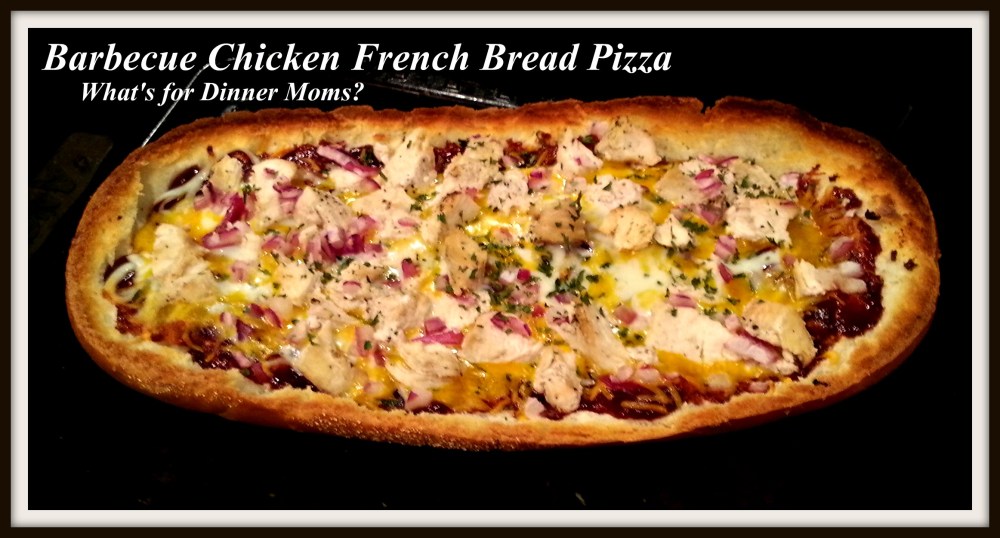 Barbecue Chicken French Bread Pizza - Whole