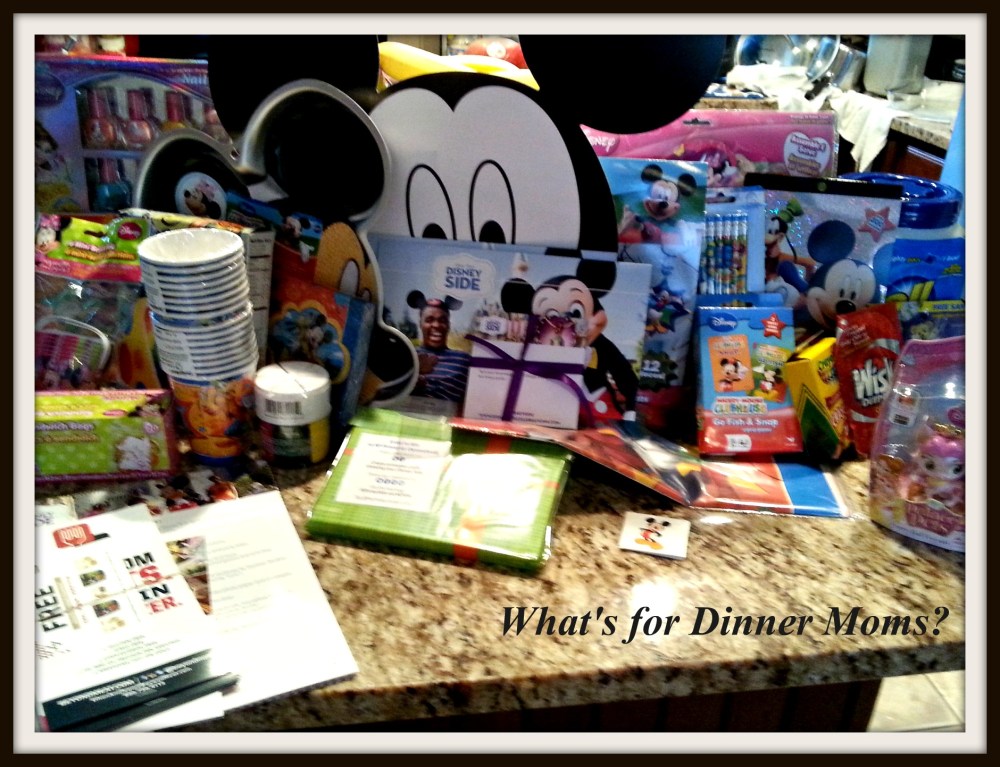 Inside the #Disneyside Home Celebrations box