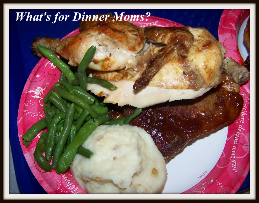 Rib & Chicken Combo - Cosmic Ray's