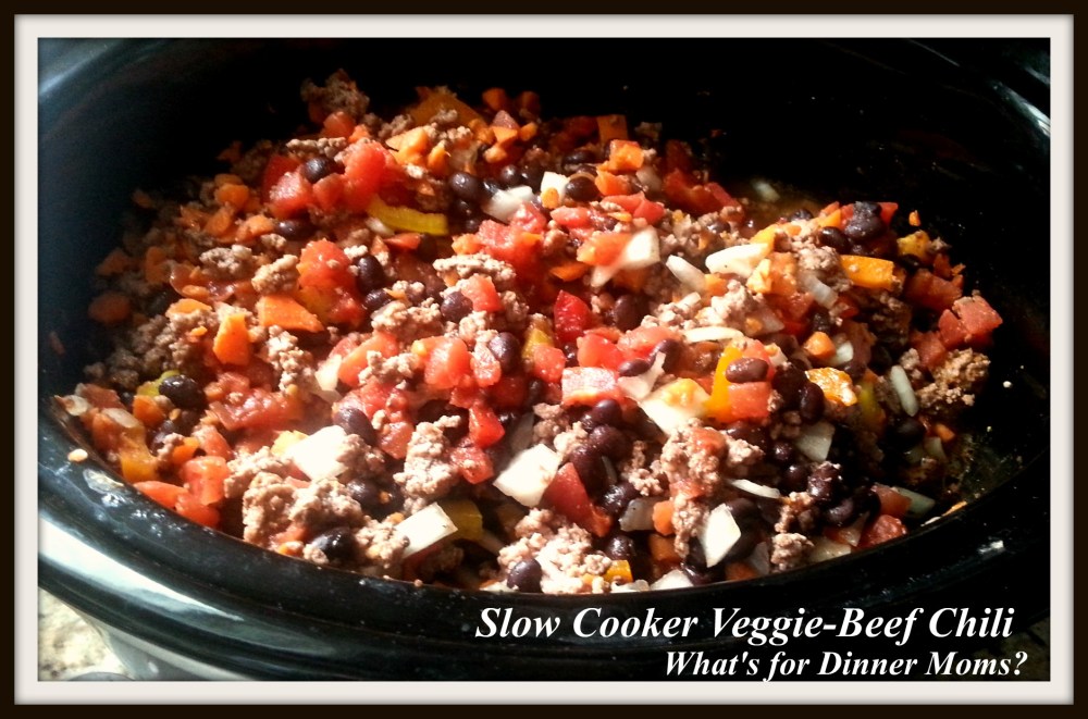 Slow Cooker Veggie-Beef Chili