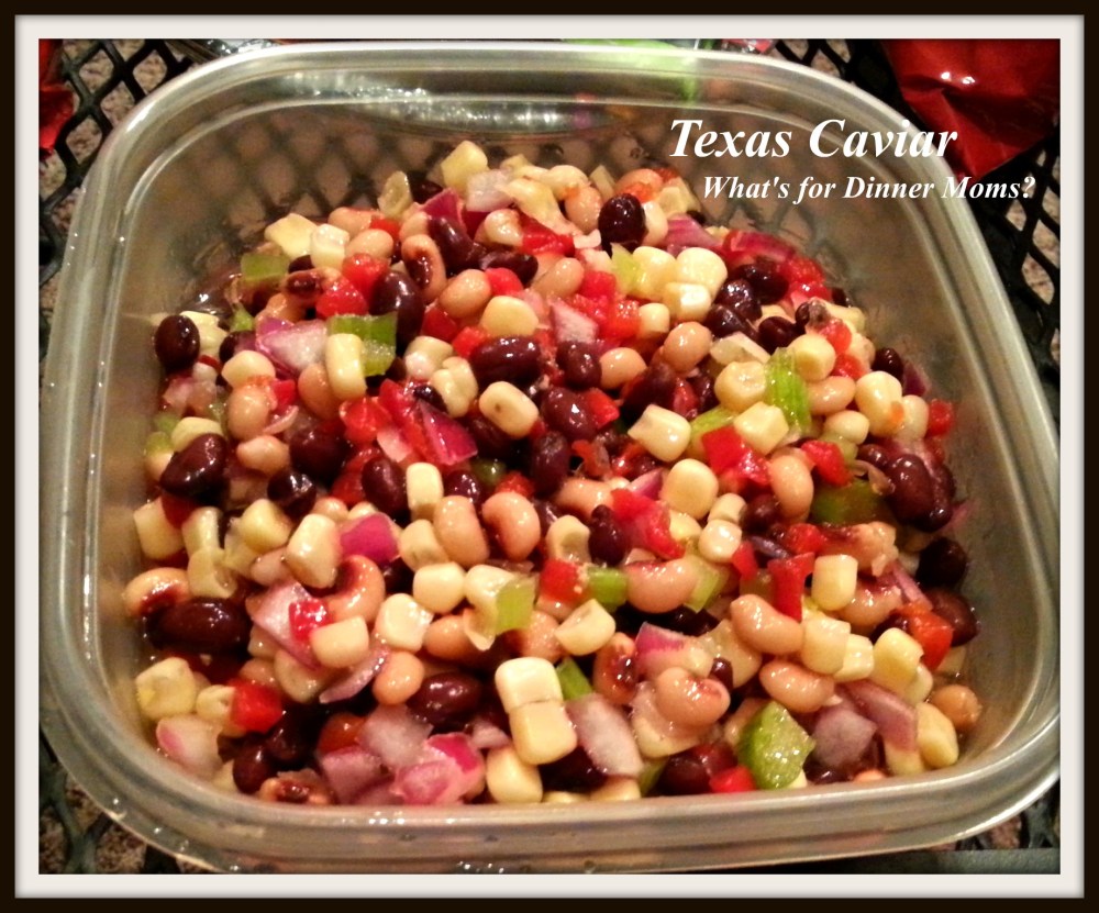 Texas Caviar - What's for Dinner Moms