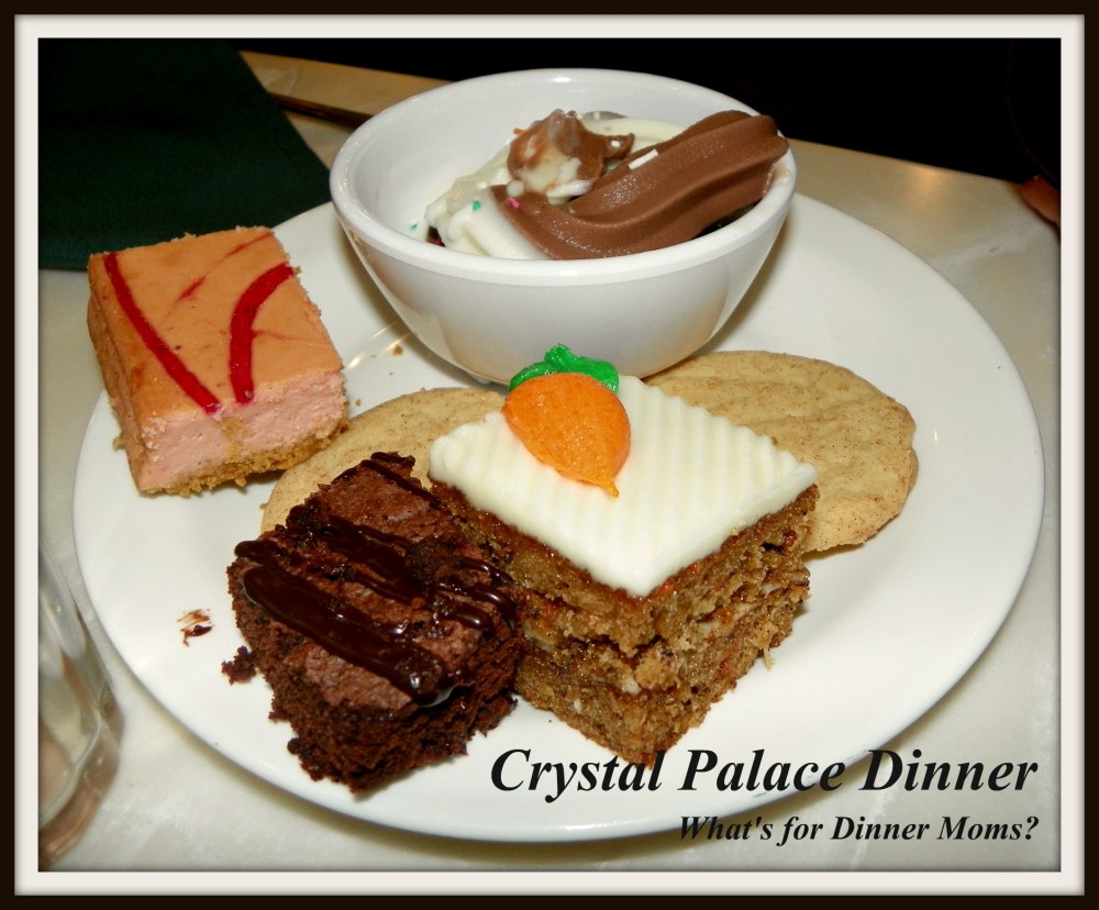 Copy of Crystal Palace Dinner (desserts)
