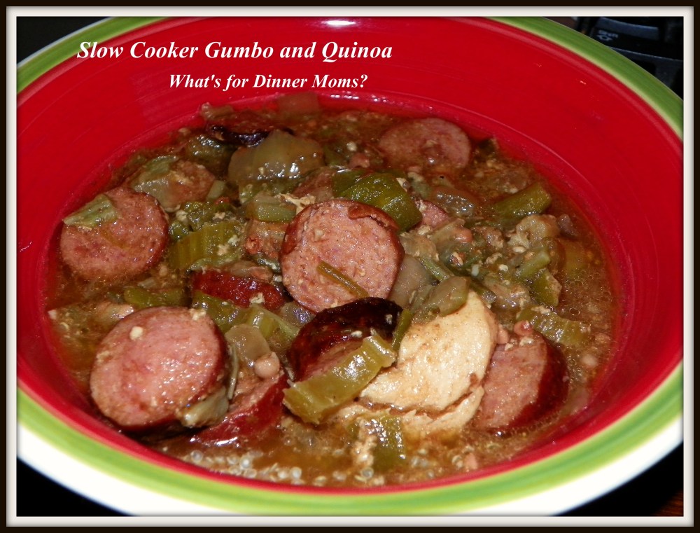 Slow Cooker Gumbo and Quinoa