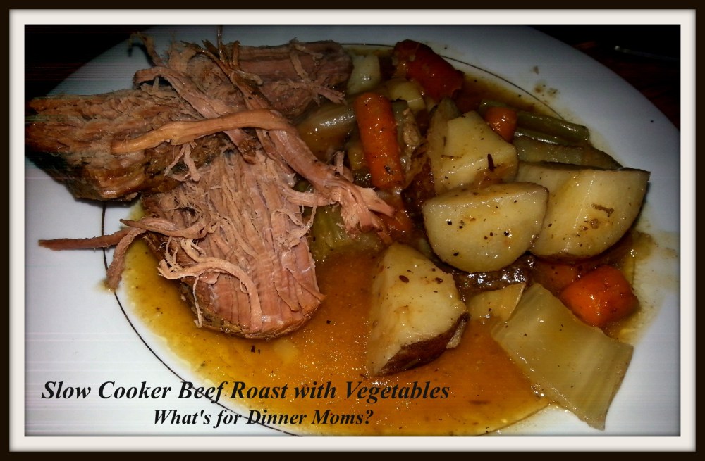 Slow Cooker Beef Roast with Vegetables