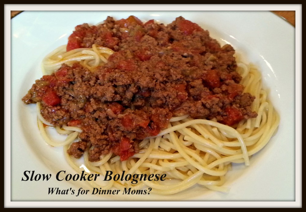 Slow Cooker Bolognese