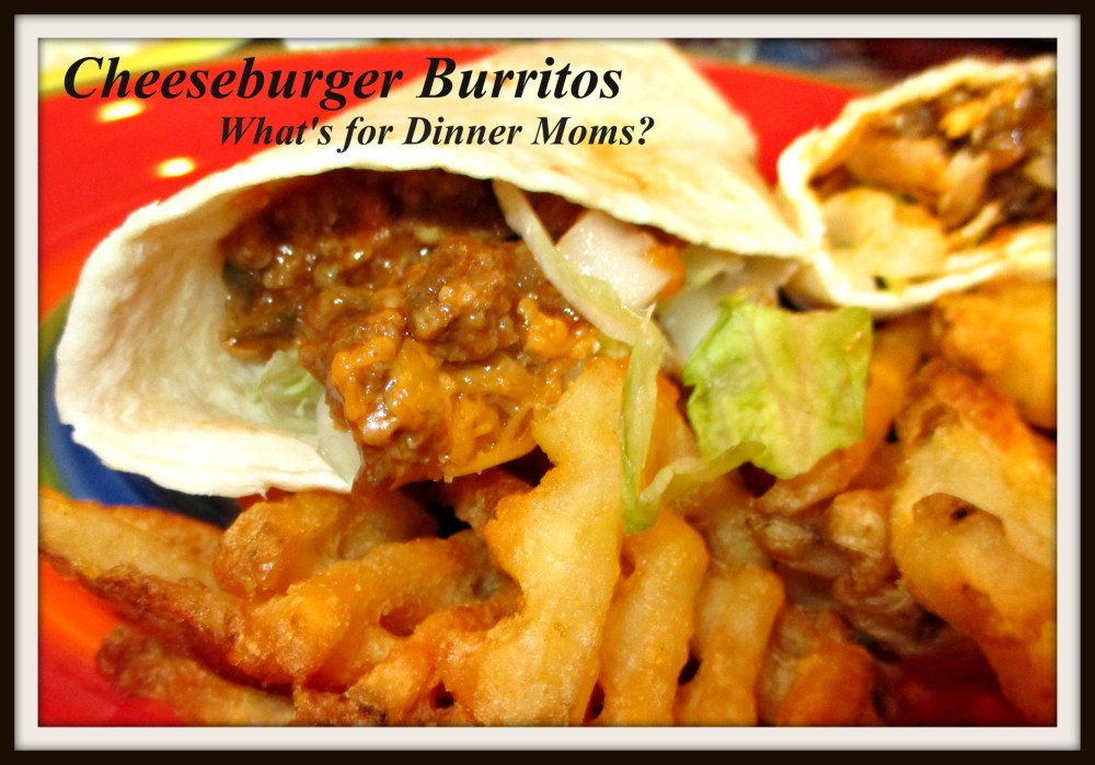 Cheeseburger Burritos