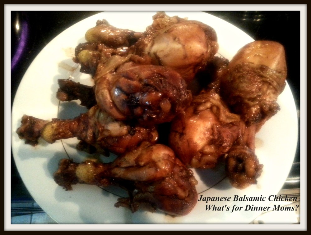 Japanese Balsamic Chicken - Platter