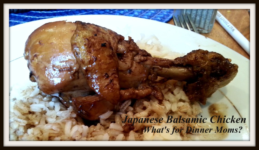 Japanese Balsamic Chicken