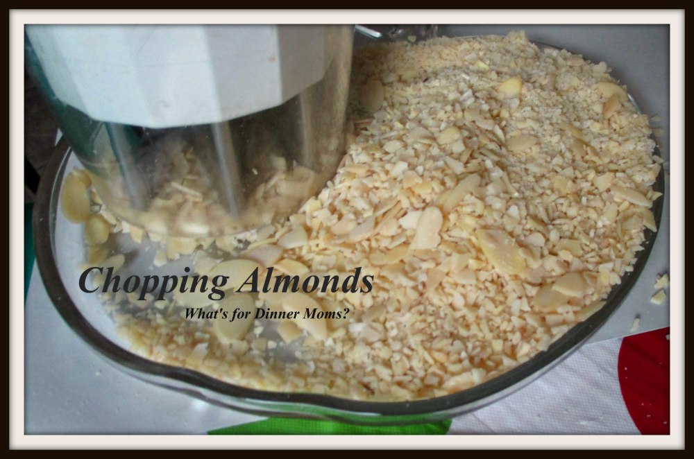 Chopping Almonds