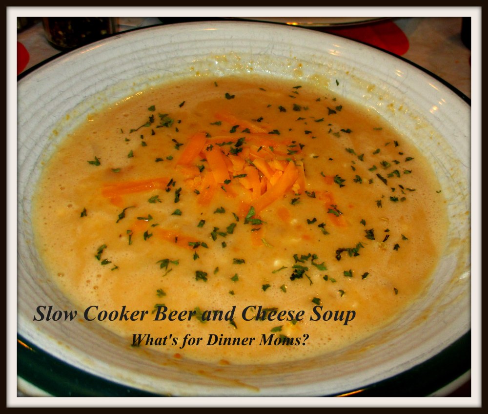Slow Cooker Beer and Cheese Soup