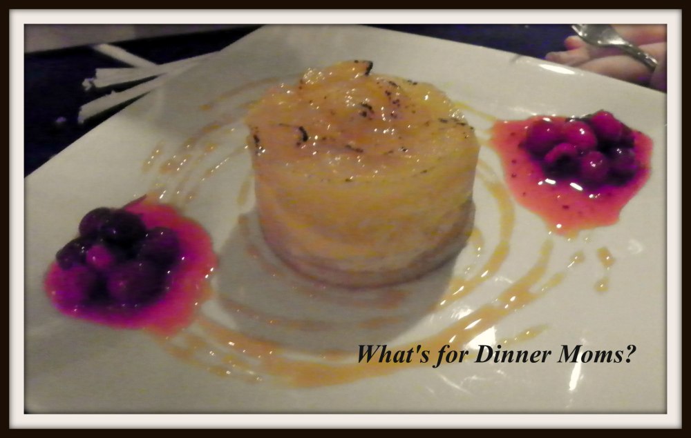 Narcoossee - Pear Tart with Cranberry Sauce