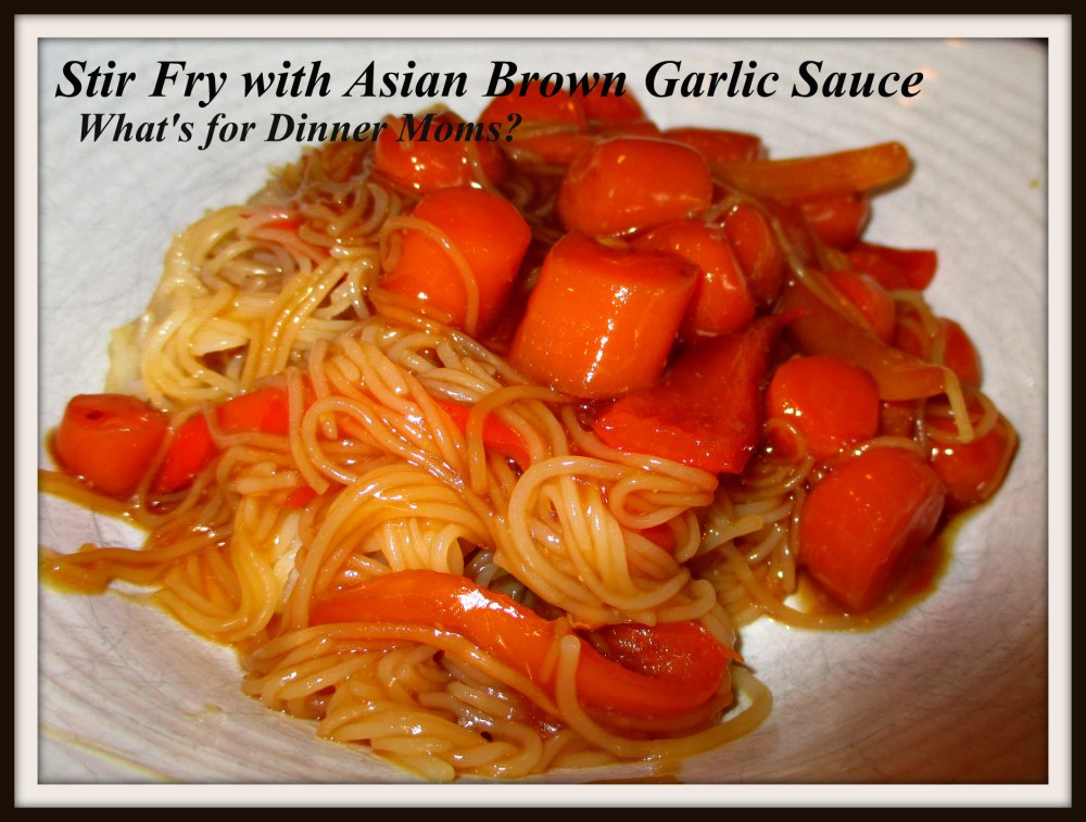 Stir Fry with Asian Brown Garlic Sauce