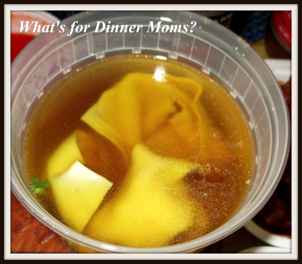 Wonton Soup - Chinese Takeout