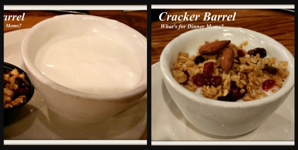 Cracker Barrel Yogurt Collage
