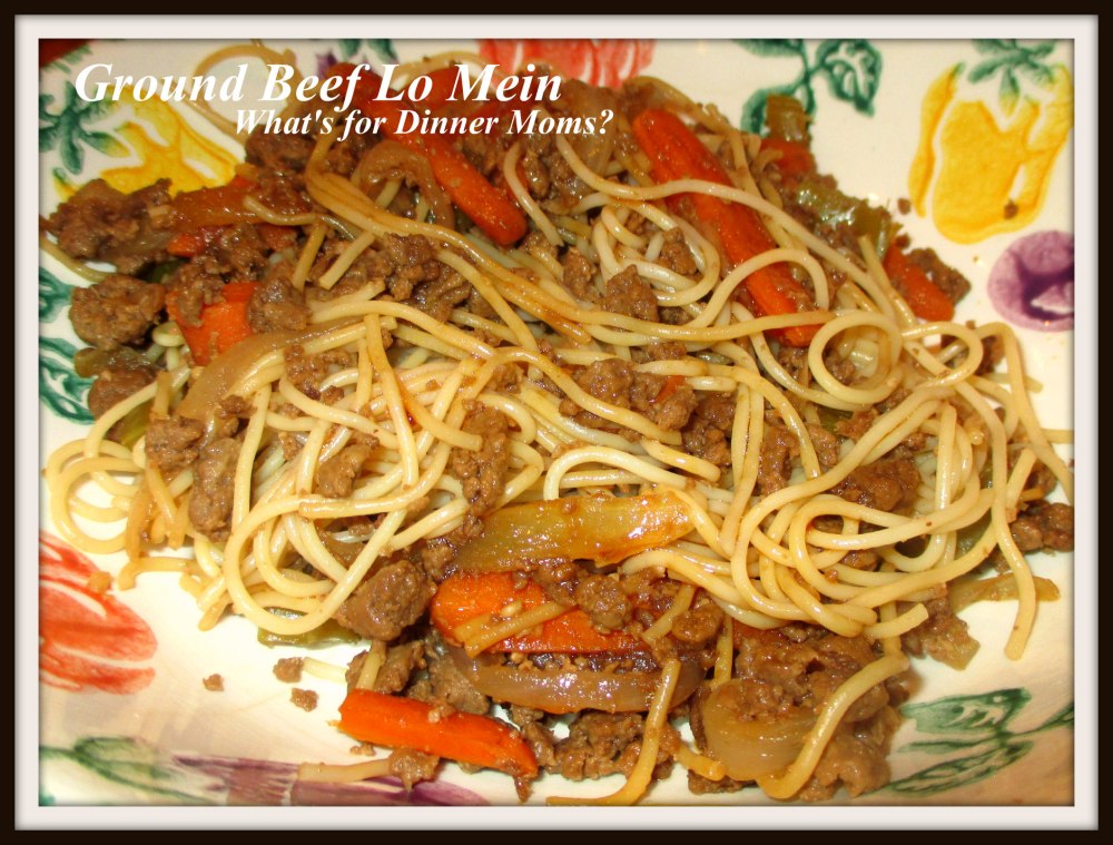 Ground Beef Lo Mein