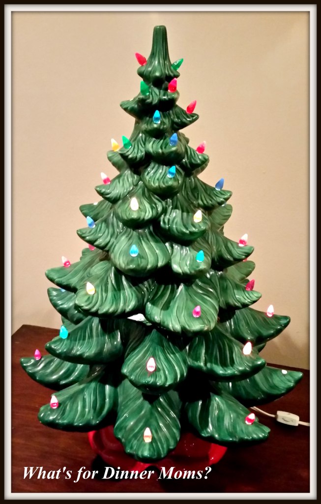 1970s Ceramic Christmas Tree