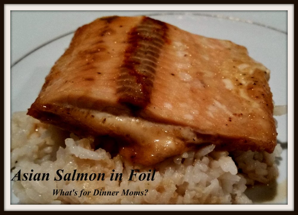 Asian Salmon in Foil
