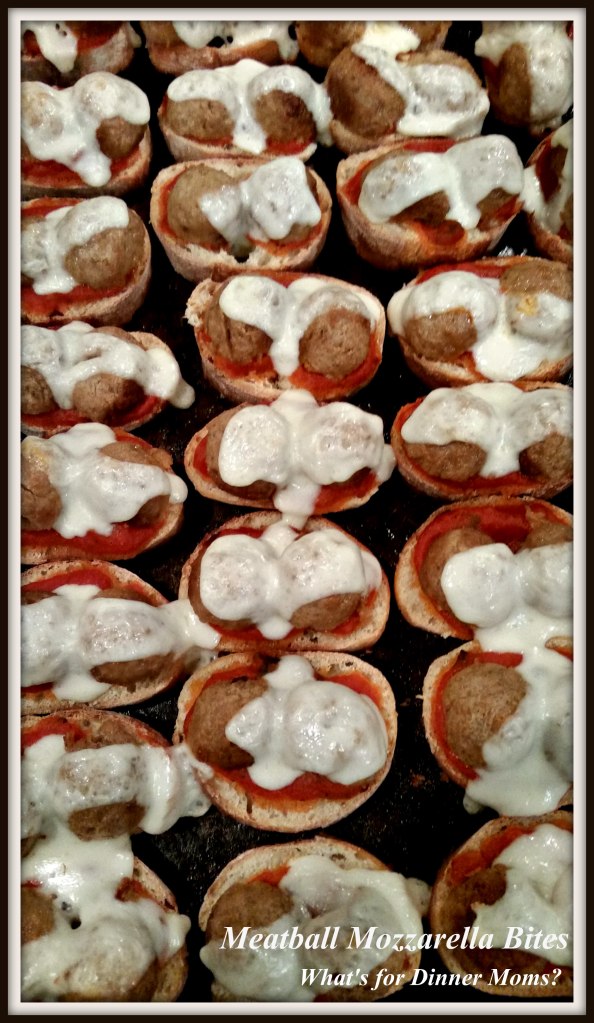 Meatball Mozzarella Bites
