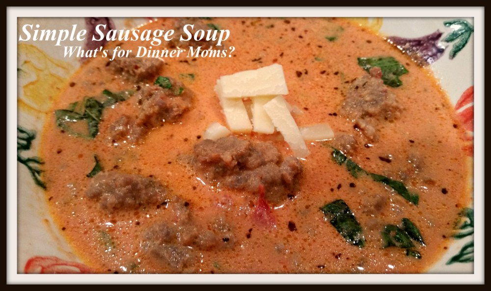 Simple Sausage Soup