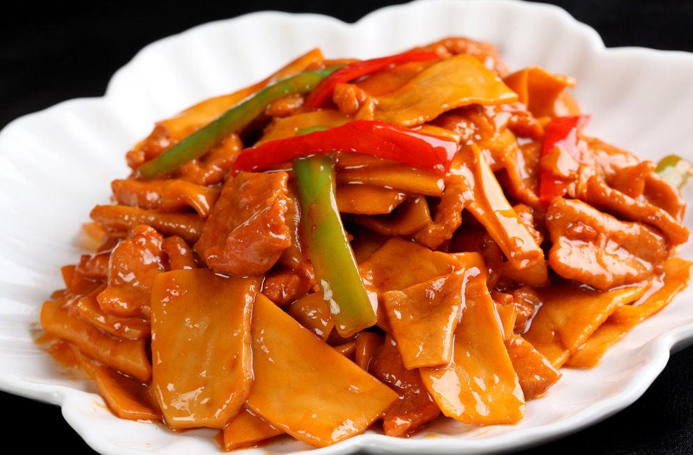 King oyster mushroom with beef tenderloin