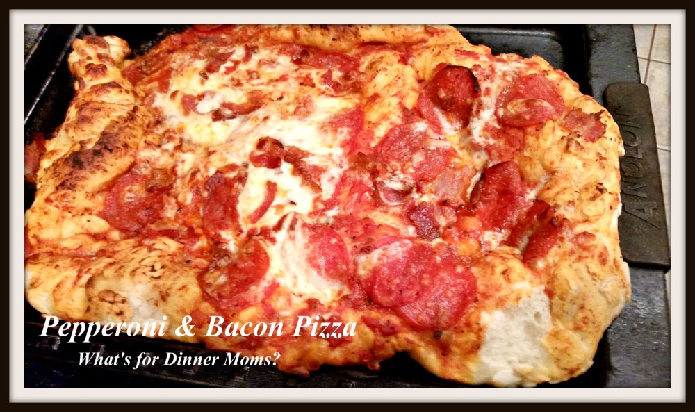 Pepperoni & Bacon Pizza (dropped)