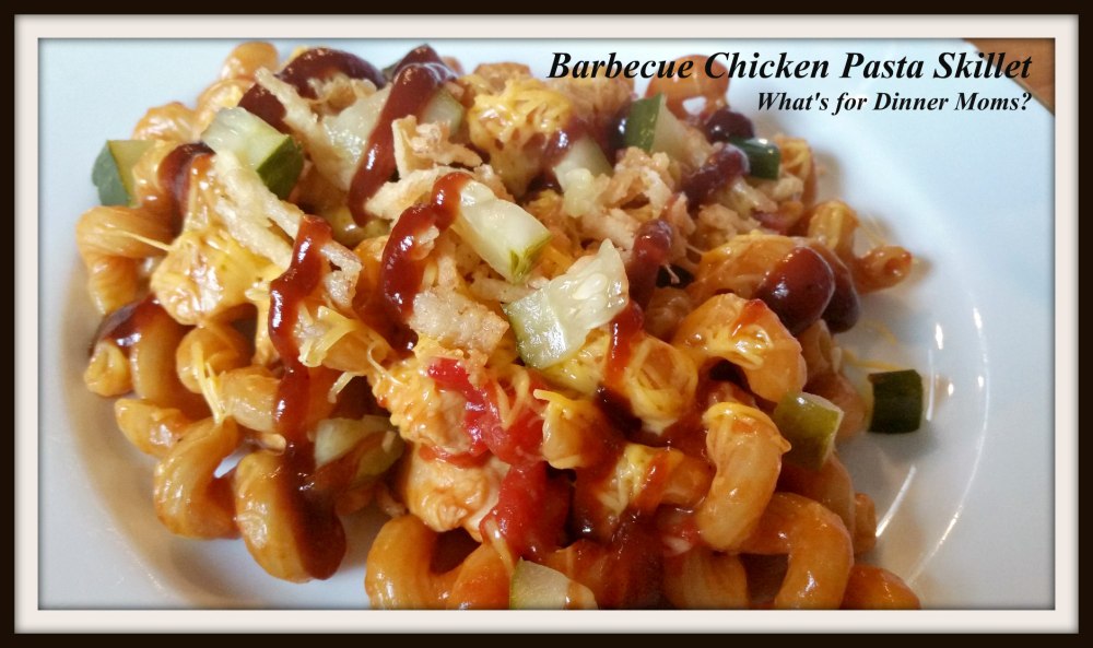 Barbecue Chicken Pasta Skillet
