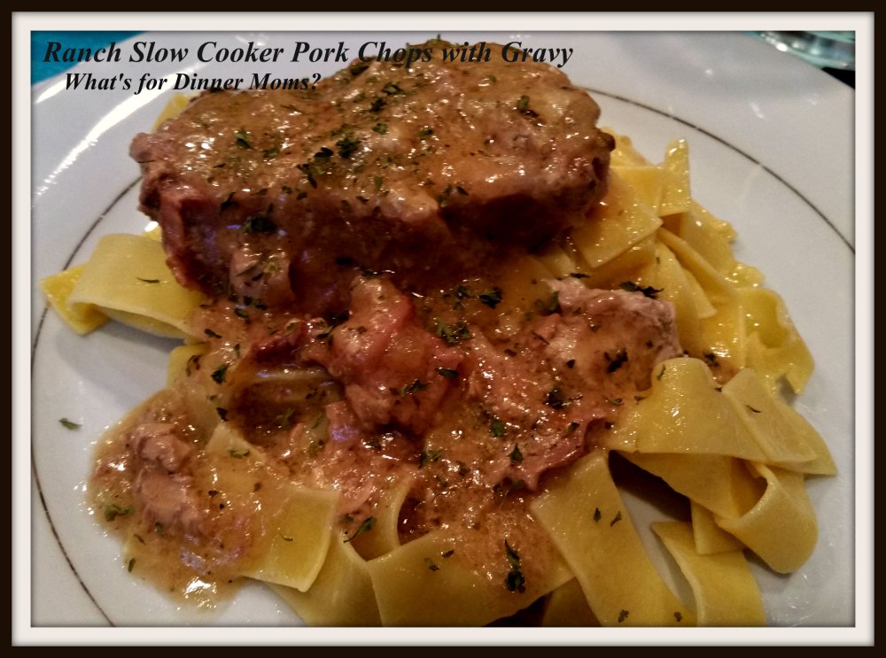 Ranch Slow Cooker Pork Chops with Gravy