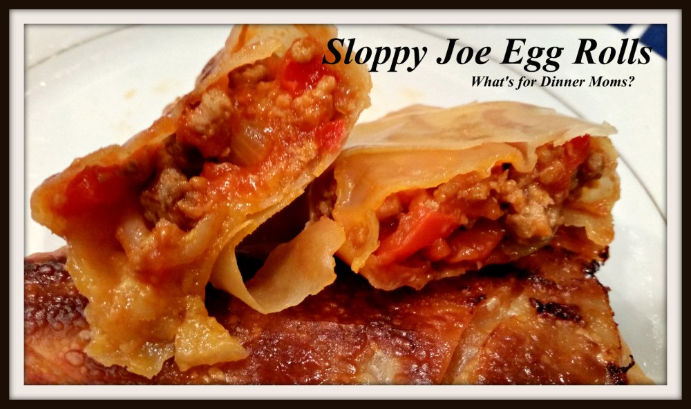 Sloppy Joe Egg Rolls (1)