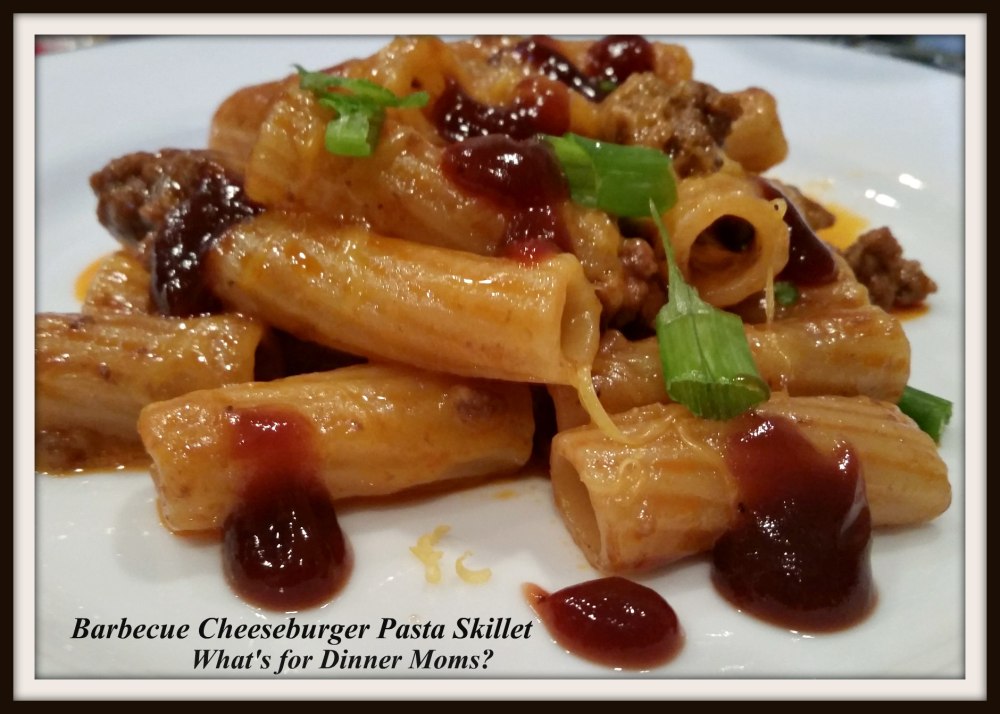 Barbecue Cheeseburger Pasta Skillet