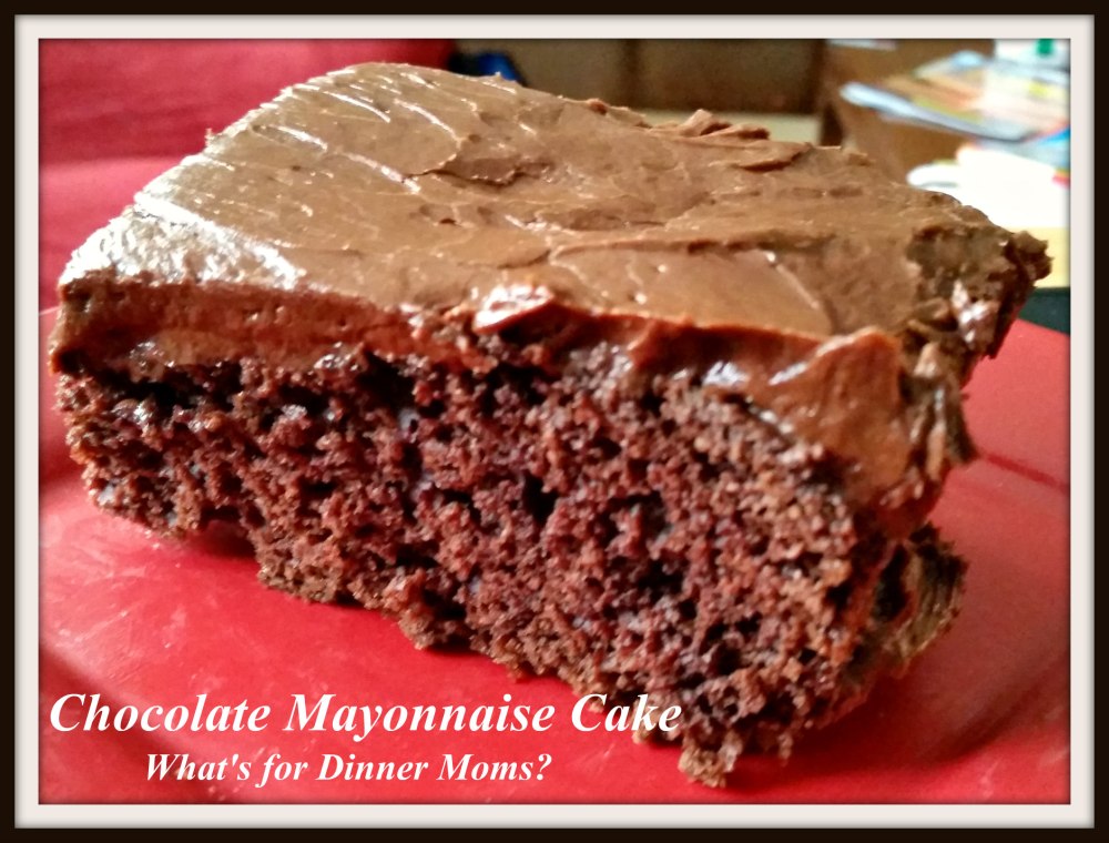 Chocolate Mayonnaise Cake