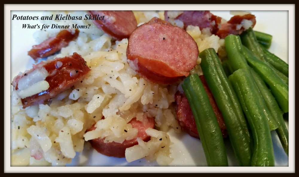 Potatoes and Kielbasa Skillet